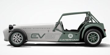 Caterham EV Seven side view