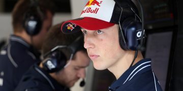 SPA, BELGIUM - JULY 28: Liam Lawson of New Zealand and Scuderia AlphaTauri looks on in the garage during practice ahead of the F1 Grand Prix of Belgium at Circuit de Spa-Francorchamps on July 28, 2023 in Spa, Belgium. (Photo by Peter Fox/Getty Images) // Getty Images / Red Bull Content Pool // SI202307280346 // Usage for editorial use only //