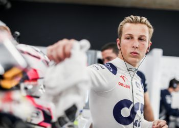 ZANDVOORT, NETHERLANDS - AUGUST 26: Liam Lawson of New Zealand and Scuderia AlphaTauri  during qualifying ahead of the F1 Grand Prix of The Netherlands at Circuit Zandvoort on August 26, 2023 in Zandvoort, Netherlands. (Photo by Peter Fox/Getty Images) // Getty Images / Red Bull Content Pool // SI202308260236 // Usage for editorial use only //