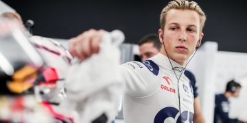 ZANDVOORT, NETHERLANDS - AUGUST 26: Liam Lawson of New Zealand and Scuderia AlphaTauri  during qualifying ahead of the F1 Grand Prix of The Netherlands at Circuit Zandvoort on August 26, 2023 in Zandvoort, Netherlands. (Photo by Peter Fox/Getty Images) // Getty Images / Red Bull Content Pool // SI202308260236 // Usage for editorial use only //