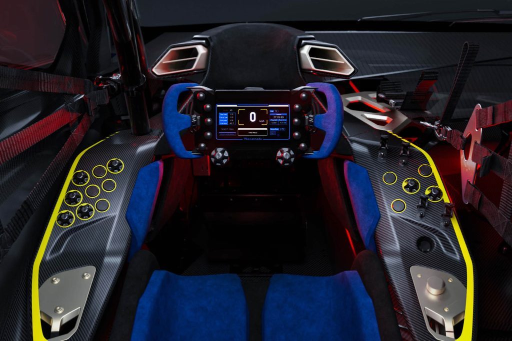 Maserati MCXtrema interior