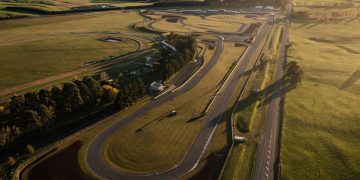 Taupo International Motorsport Park birds eye view
