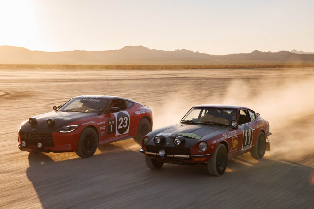 Nissan Safari Rally Z Tribute and 240Z