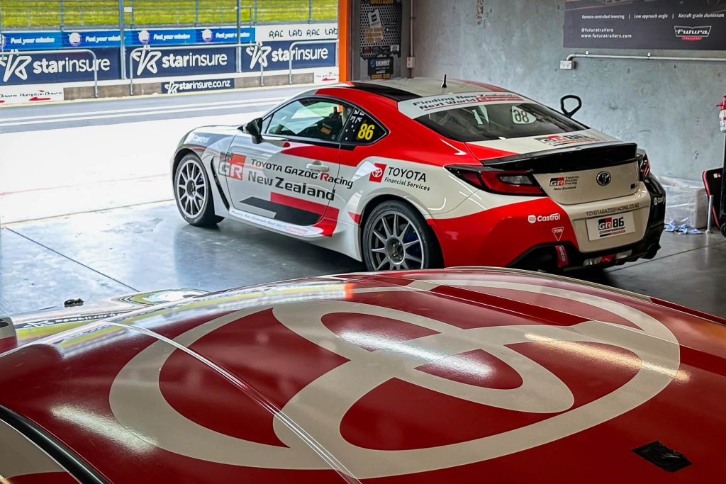 2024 Toyota 86 Championship GR86 rear three quarter view