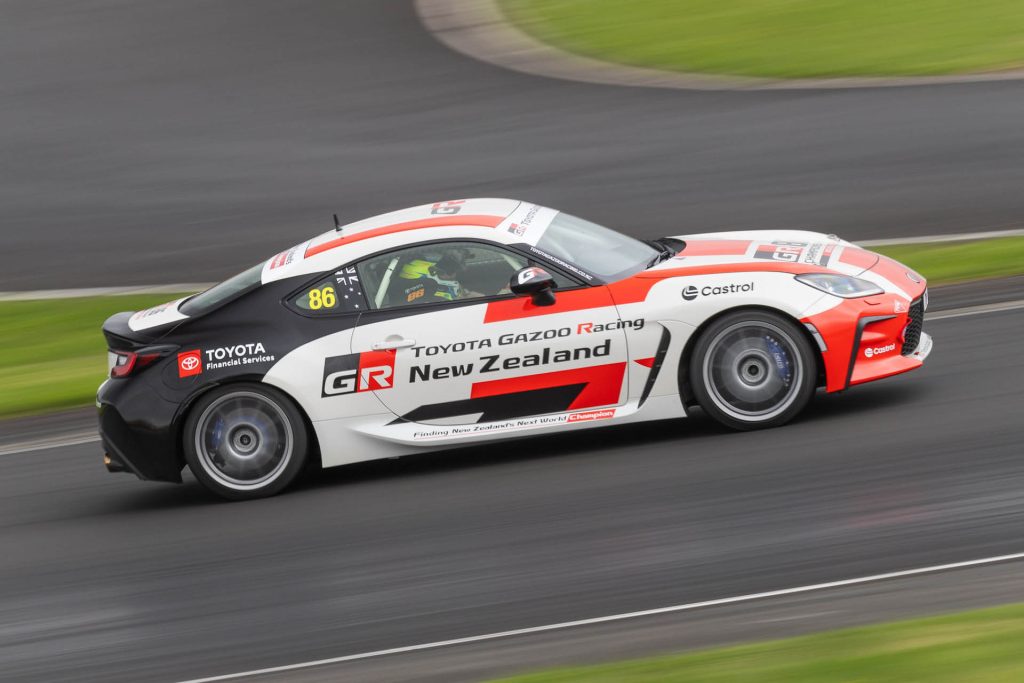 2024 Toyota 86 Championship GR86 on track