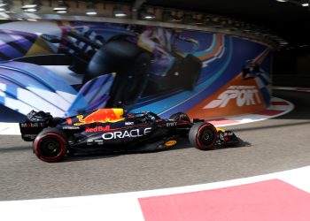 ABU DHABI, UNITED ARAB EMIRATES - NOVEMBER 25: Max Verstappen of the Netherlands driving the (1) Oracle Red Bull Racing RB19 in the Pitlane during final practice ahead of the F1 Grand Prix of Abu Dhabi at Yas Marina Circuit on November 25, 2023 in Abu Dhabi, United Arab Emirates. (Photo by Peter Fox/Getty Images) // Getty Images / Red Bull Content Pool // SI202311250112 // Usage for editorial use only //