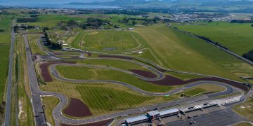 Birds eye view of Taupo International Motorsport Park