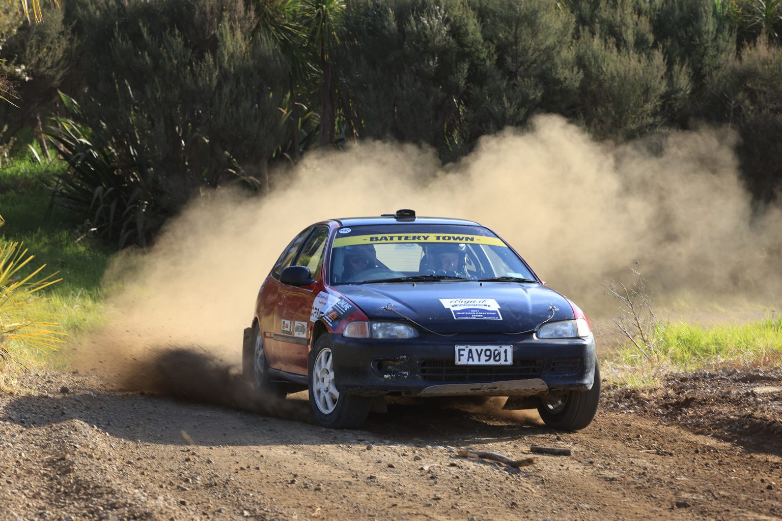 Campbell wins opening North Island Rally Series round at Jacks Ridge ...