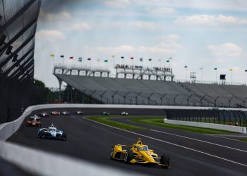 Indianapolis, IN - during the Indianapolis 500 at the Indianapolis Motor Speedway. (Photo by Joe Skibinski | IMS Photo)