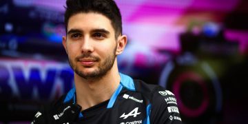 Esteban Ocon (FRA) Alpine F1 Team.  Alpine F1 Team Film Day, Tuesday 20th February 2024. Sakhir, Bahrain.