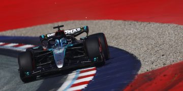 Formel 1 - Mercedes-AMG Petronas Motorsport, Großer Preis von Österreich 2024. George Russell 

Formula One - Mercedes-AMG Petronas Motorsport, Austrian GP 2024. George Russell