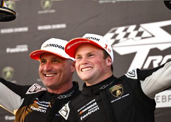 69 Anthony McIntosh, Brendon Leitch, Wayne Taylor Racing WTR, Lamborghini Palm Beach, Lamborghini Huracan Super Trofeo Evo2