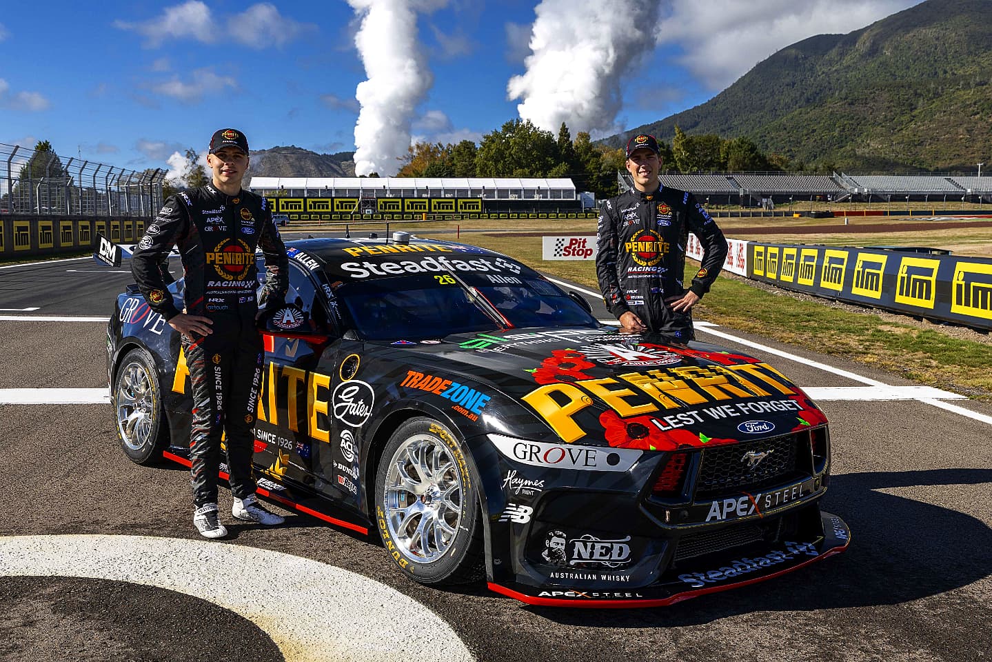 Grove Racing unveils ANZAC tribute livery for Taupo Supercars round ...