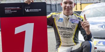 Round 2 of the Porsche Michelin Sprint Challenge 2025 Championship, Sydney Motorsport Park, Sydney, , Australia. 3 May, 2025.