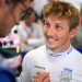 BUDAPEST, HUNGARY - AUGUST 03: Liam Lawson of New Zealand and Visa Cash App Racing Bulls looks on in the garage prior to the F1 Grand Prix of Hungary at Hungaroring on August 03, 2025 in Budapest, Hungary. (Photo by Rudy Carezzevoli/Getty Images) // Getty Images / Red Bull Content Pool // SI202508030349 // Usage for editorial use only //