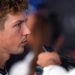 MEXICO CITY, MEXICO - OCTOBER 26: Liam Lawson of New Zealand and Visa Cash App Racing Bulls is interviewed during the F1 Grand Prix of Mexico at Autodromo Hermanos Rodriguez on October 26, 2025 in Mexico City, Mexico. (Photo by Rudy Carezzevoli/Getty Images) // Getty Images / Red Bull Content Pool // SI202510260909 // Usage for editorial use only //