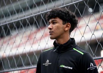 Yevan David, AIX Racing. FIA Formula 3 Post-Season Testing - Barcelona, Circuit de Barcelona - Catalunya, Montmelo, Spain.