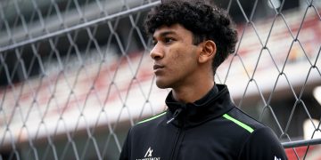 Yevan David, AIX Racing. FIA Formula 3 Post-Season Testing - Barcelona, Circuit de Barcelona - Catalunya, Montmelo, Spain.