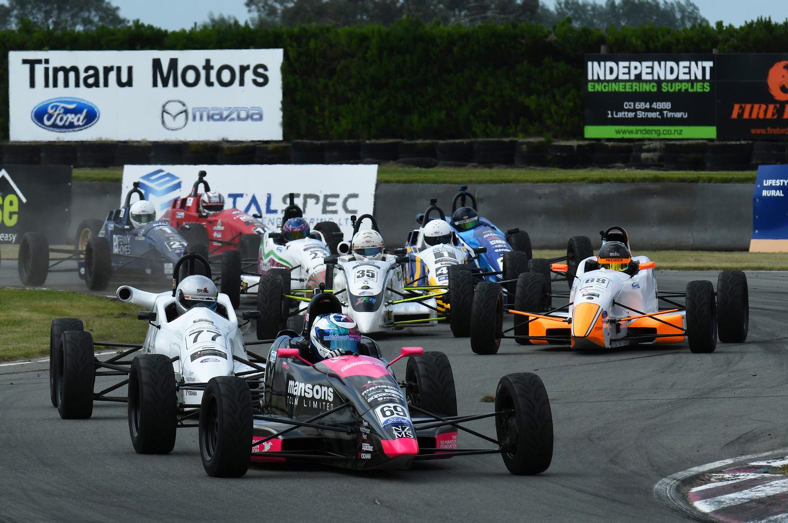 Timuru Raceway Advantage Manson heading to the final South Island Formula Ford ...