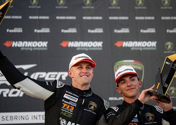 29 Elias De La Torre, Will Bamber, TR3 Racing, Lamborghini Miami,  Lamborghini Huracan Super Trofeo Evo2 March 18-20, 2026: Lamborghini Super Trofeo Sebring