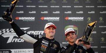 29 Elias De La Torre, Will Bamber, TR3 Racing, Lamborghini Miami,  Lamborghini Huracan Super Trofeo Evo2 March 18-20, 2026: Lamborghini Super Trofeo Sebring