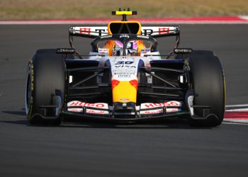 SHANGHAI, CHINA - MARCH 13: Liam Lawson of New Zealand driving the (30) Visa Cash App Racing Bulls VCARB 03 RB Ford on track during Sprint qualifying ahead of the F1 Grand Prix of China at Shanghai International Circuit on March 13, 2026 in Shanghai, China. (Photo by Alex Bierens de Haan/Getty Images) // Getty Images / Red Bull Content Pool // SI202603130428 // Usage for editorial use only //