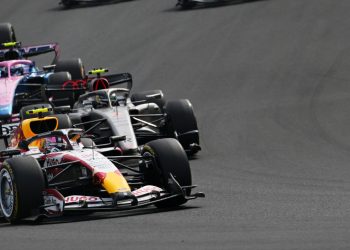 SUZUKA, JAPAN - MARCH 29: Liam Lawson of New Zealand driving the (30) Visa Cash App Racing Bulls VCARB 03 RB Ford on track during the F1 Grand Prix of Japan at Suzuka Circuit on March 29, 2026 in Suzuka, Japan. (Photo by Rudy Carezzevoli/Getty Images) // Getty Images / Red Bull Content Pool // SI202603290444 // Usage for editorial use only //