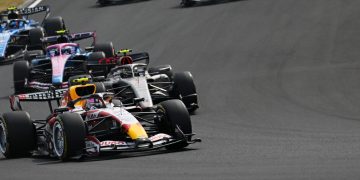 SUZUKA, JAPAN - MARCH 29: Liam Lawson of New Zealand driving the (30) Visa Cash App Racing Bulls VCARB 03 RB Ford on track during the F1 Grand Prix of Japan at Suzuka Circuit on March 29, 2026 in Suzuka, Japan. (Photo by Rudy Carezzevoli/Getty Images) // Getty Images / Red Bull Content Pool // SI202603290444 // Usage for editorial use only //