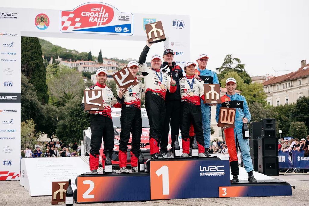 Paddon and Kennard back on WRC podium after dramatic Croatia Rally
