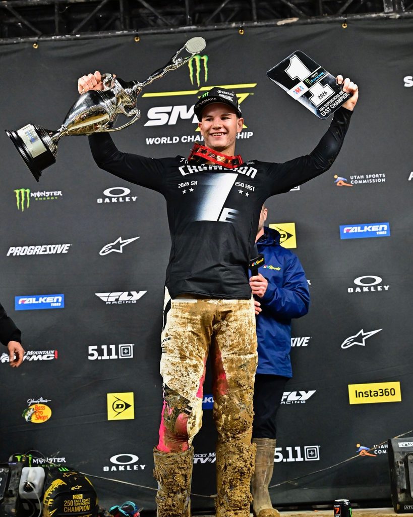 Davies conquers chaos in Philadelphia to clinch Supercross 250SX East Championship