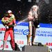 BERLIN, GERMANY - MAY 02: Second placed Nick Cassidy of New Zealand and Citroen Racing celebrates with Race winner Nico Muller of Switzerland and Porsche Formula E Team on the podium during the Berlin E-Prix, Round 7 of the 2026 FIA Formula E World Championship at Tempelhof Airport Circuit on May 02, 2026 in Berlin, Germany. (Photo by Simon Galloway/LAT Images)