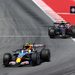BARCELONA, SPAIN - JUNE 14: Liam Lawson of New Zealand driving the (30) Visa Cash App Racing Bulls VCARB 03 RB Ford leads Nico Hulkenberg of Germany driving the (27) Audi F1 Team R26 on track during the F1 Grand Prix of Barcelona-Catalunya at Circuit de Barcelona-Catalunya on June 14, 2026 in Barcelona, Spain. (Photo by Alastair Staley/LAT Images) // Getty Images / Red Bull Content Pool // SI202606140278 // Usage for editorial use only //