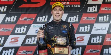 Championship leader Matt Payne wins race 2 of the 2026 NTI Townsville 500, Event 07 of the Repco Supercars Championship, Reid Park, Townsville, Queensland, Australia. 11 Jul, 2026.