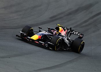 ZANDVOORT, NETHERLANDS - AUGUST 23: Liam Lawson of New Zealand driving the (30) Oracle Red Bull Racing RB22 Red Bull Ford Powertrains on track prior to the F1 Grand Prix of Netherlands at Circuit Zandvoort on August 23, 2026 in Zandvoort, Netherlands. (Photo by Mark Thompson/Getty Images) // Getty Images / Red Bull Content Pool // SI202608230256 // Usage for editorial use only //