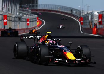 MADRID, SPAIN - SEPTEMBER 13: Liam Lawson of New Zealand driving the (30) Oracle Red Bull Racing RB22 Red Bull Ford Powertrains on track during the F1 Grand Prix of Spain at Madring on September 13, 2026 in Madrid, Spain. (Photo by Clive Mason/Getty Images) // Getty Images / Red Bull Content Pool // SI202609130658 // Usage for editorial use only //