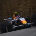 BAKU, AZERBAIJAN - SEPTEMBER 25: Liam Lawson of New Zealand driving the (30) Visa Cash App Racing Bulls VCARB 03 RB Ford on track during final practice ahead of the F1 Grand Prix of Azerbaijan at Baku City Circuit on September 25, 2026 in Baku, Azerbaijan. (Photo by Rudy Carezzevoli/Getty Images) // Getty Images / Red Bull Content Pool // SI202609250340 // Usage for editorial use only //