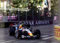 BAKU, AZERBAIJAN - SEPTEMBER 26: Liam Lawson of New Zealand driving the (30) Visa Cash App Racing Bulls VCARB 03 RB Ford on track during the F1 Grand Prix of Azerbaijan at Baku City Circuit on September 26, 2026 in Baku, Azerbaijan. (Photo by Alastair Staley/LAT Images) // Getty Images / Red Bull Content Pool // SI202609260293 // Usage for editorial use only //