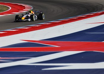 AUSTIN, TEXAS - OCTOBER 23: Liam Lawson of New Zealand driving the (30) Visa Cash App Racing Bulls VCARB 03 RB Ford on track during practice ahead of the F1 Grand Prix of United States at Circuit of The Americas on October 23, 2026 in Austin, Texas. (Photo by Colin McMaster/LAT Images) // Getty Images / Red Bull Content Pool // SI202610240825 // Usage for editorial use only //
