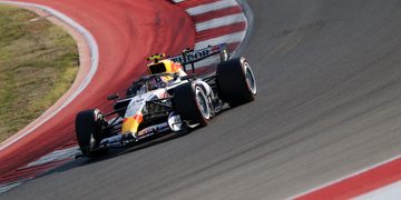 AUSTIN, TEXAS - OCTOBER 24: Liam Lawson of New Zealand driving the (30) Visa Cash App Racing Bulls VCARB 03 RB Ford on track during qualifying ahead of the F1 Grand Prix of United States at Circuit of The Americas on October 24, 2026 in Austin, Texas. (Photo by Simon Galloway/LAT Images) // Getty Images / Red Bull Content Pool // SI202610250955 // Usage for editorial use only //
